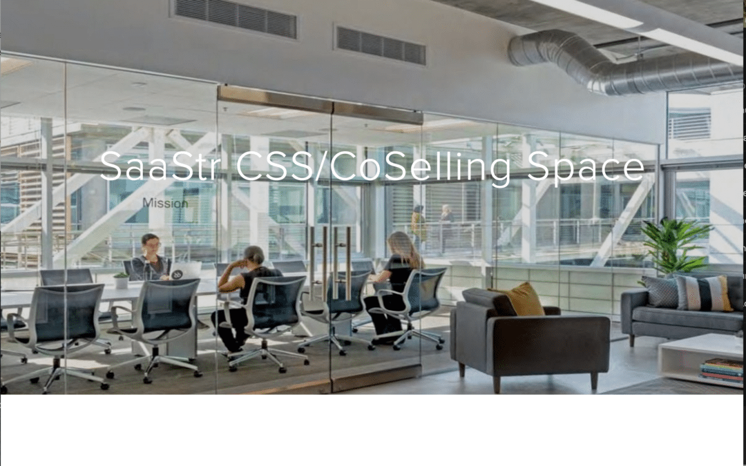 First Open House at SaaStr CoSelling Space Tomorrow Night (Nov 9)!