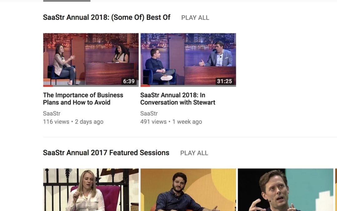Check Out Some of the Top SaaStr Annual Sessions from Slack, Cloudflare, and More on Our YouTube Channel!