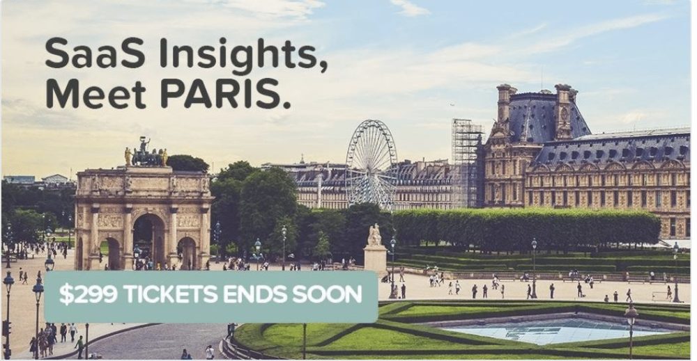 Come Hear and Meet Aaron Ross + Jason Lemkin at SaaStr Europa in Paris 15 June!  Early Bird Tickets About to Expire!