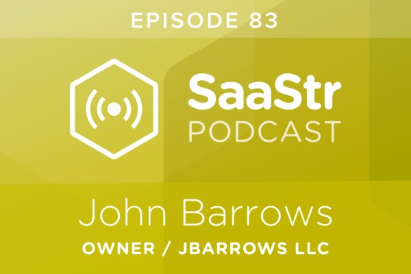 SaaStr Podcast #088: John Barrows, Godfather of Sales, Shares How To React When a Lead Goes Dark
