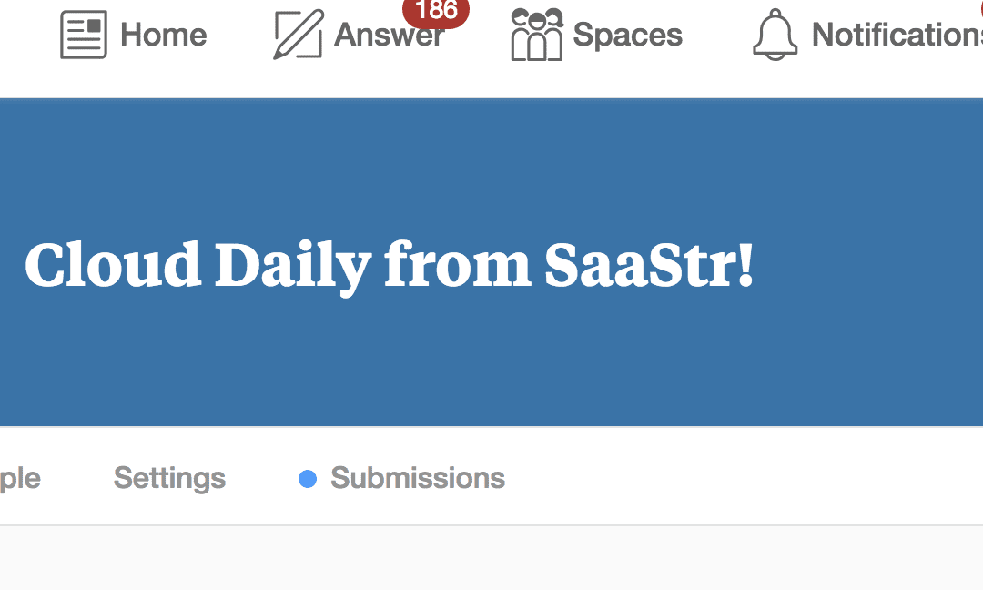 Get SaaStr Insights on the Latest News at Cloud Daily by SaaStr!