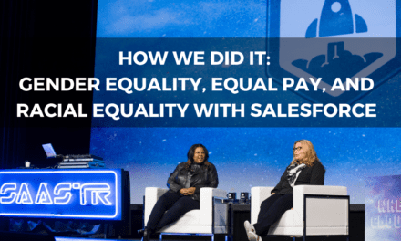 How we did it: Gender Equality, Equal Pay, and Racial Equality with Salesforce (Video + Transcript)
