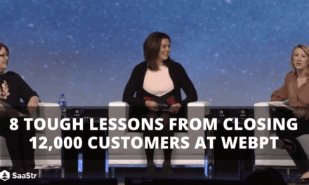 8 Tough Lessons from Closing 12,000 Customers at WebPT (Video + Transcript)