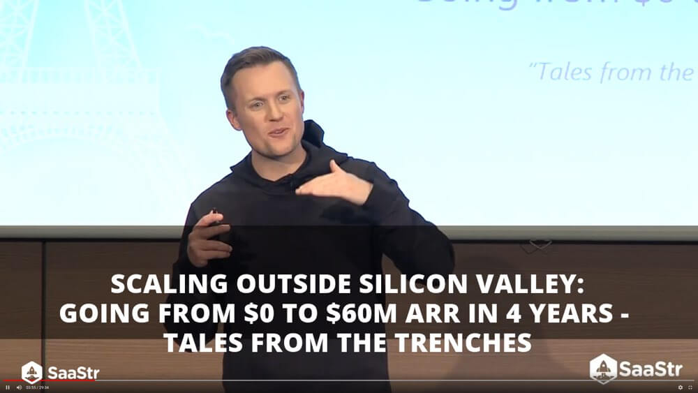 Scaling Outside Silicon Valley: Going from $0 to $60M ARR in 4 Years with Eric Rea, CEO of $3B Podium (Video + Transcript)