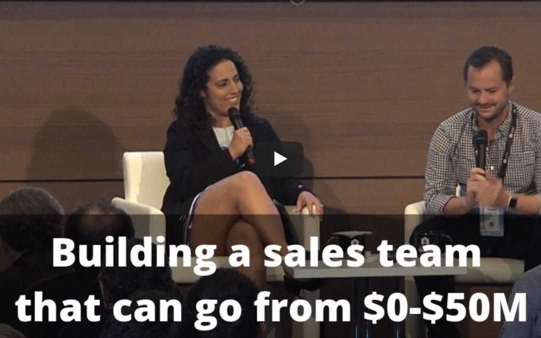 A Look Back: Building a Sales Team that Can Go from $0-$50M, Learnings from Algolia (Video + Transcript)