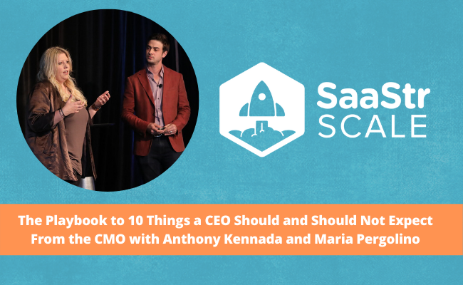 The Playbook to 10 Things a CEO Should and Should Not Expect From their CMO (Video + Transcript)