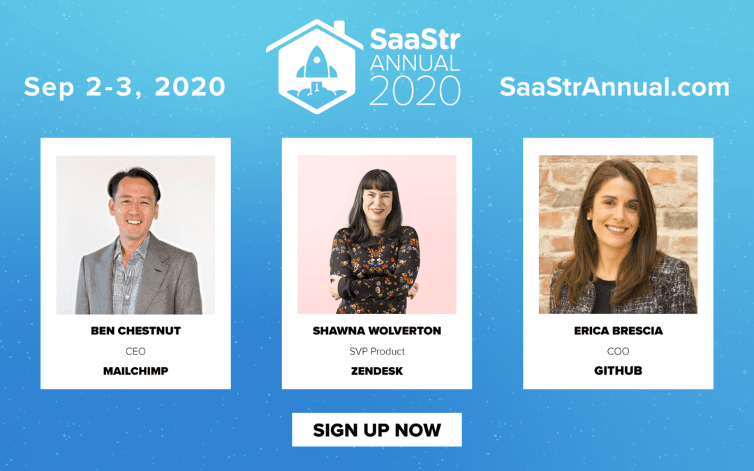 The SaaStr Annual At Home Agenda is Here