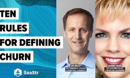 SaaStr Podcast #418: 10 Rules for Defining Churn with ForgeRock and Solarwinds