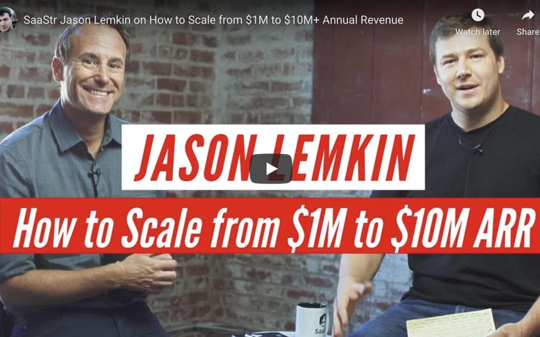 The Easiest Ways to Get From $1M ARR to $10M ARR