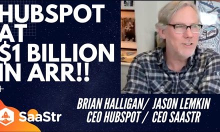 SaaStr Podcast 430: Brian Halligan, CEO and Co-Founder at HubSpot: The Secrets to $1B ARR … And Beyond!