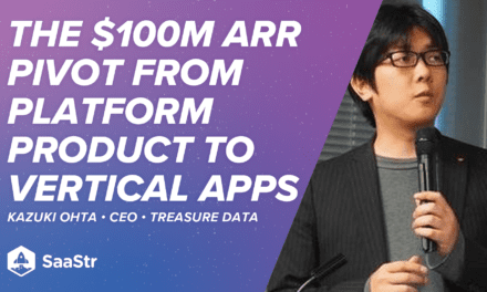 $100 Million ARR Pivot: From Platform Product to Vertical Apps With Treasure Data CEO Kazuki Ohta (Podcast #506 and Video)