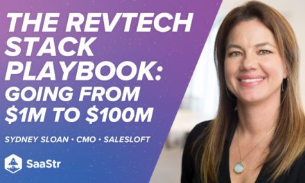 The RevTech Stack Playbook: Going From $1M to $100M With Salesloft’s CMO (Podcast 503 and Video)