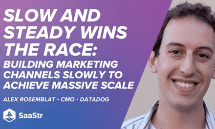 Building Marketing Channels Slowly to Achieve Massive Scale with Datadog CMO Alex Rosemblat (Pod 518 and Video)