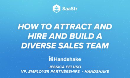 How to Attract, Hire & Build a Diverse Sales Team with Handshake VP, Employer Partnerships Jessica Peluso (Video)