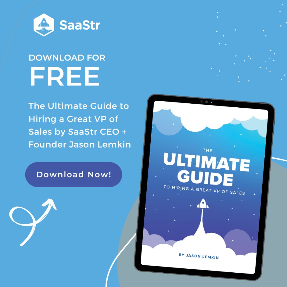 Dear SaaStr: What Are Some Signs That Your SaaS Marketing Programs Won’t Scale Well? - SaaStr (Picture 1)