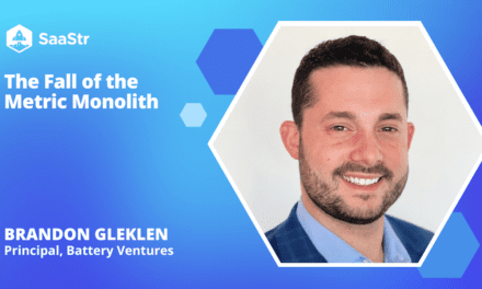 The Fall of the Metric Monolith with Battery Ventures Principal Brandon Gleklen (Video)
