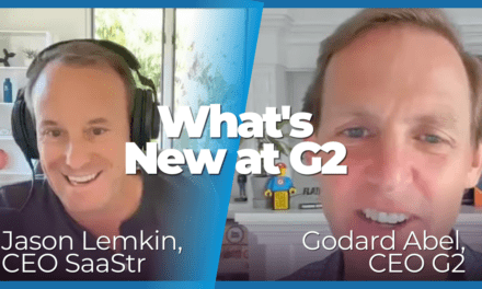 A Deep Dive Into The Power Of AI, Going Multi-Product, And The 2023 Ecosystem: “What’s New” With G2 CEO Godard Abel (Vid + Pod #684)