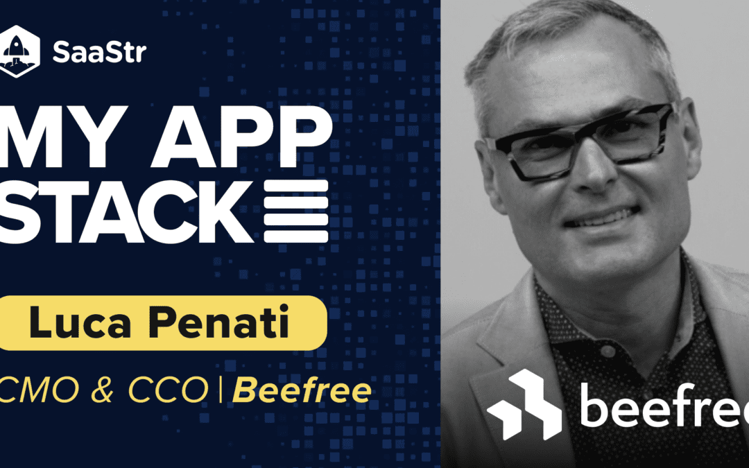 My App Stack: Luca Penati, CMO & CCO of BEE