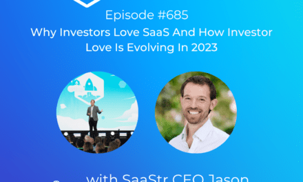 SaaStr CEO Jason Lemkin and Amias Gerety Partner at QED on Fintech Beat (Podcast 685)