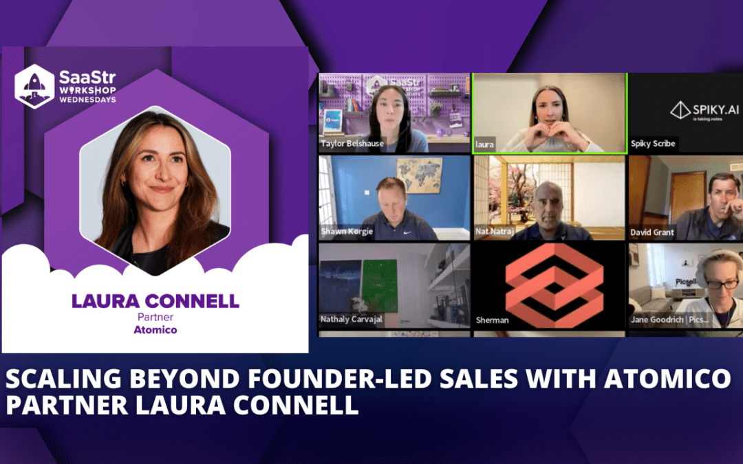 Scaling Beyond Founder-Led Sales with Atomico Partner Laura Connell