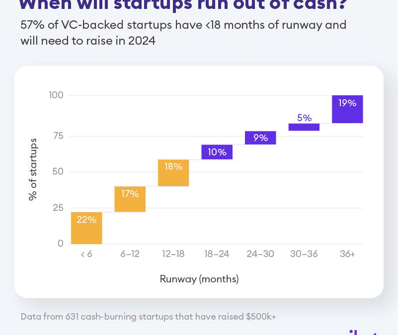 Pilot:  57% of Venture Startups Will Need to Raise More In 2024
