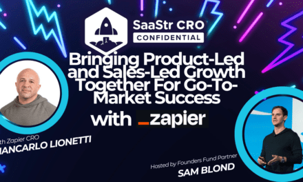 CRO Confidential: Bringing Product-Led and Sales-Led Growth Together For Go-To-Market Success with Giancarlo Lionetti, CRO of Zapier