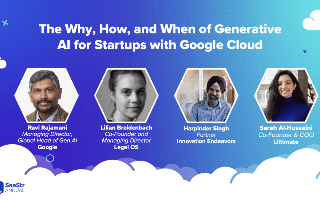 How to Solve Unsolvable Problems with Generative AI for Startups with Google Cloud
