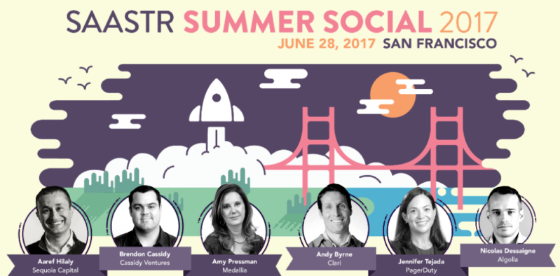SaaStr Summer Social June 28 2017, in San Francisco